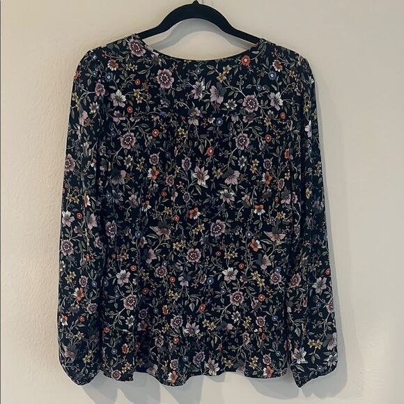 Floral Long Sleeve Top - Picture 4 of 4